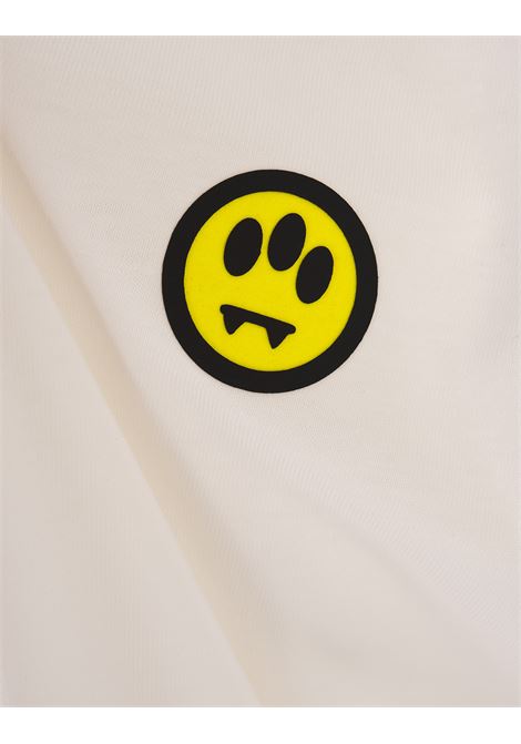 BARROW T-Shirt Bianca Con Smile - BARROW