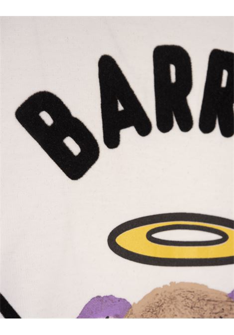 BARROW T-Shirt Bianca Con Stampa Grafica - BARROW