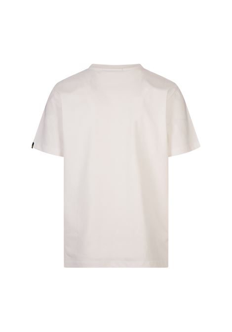 BARROW T-Shirt Bianca Con Stampa Logo - BARROW