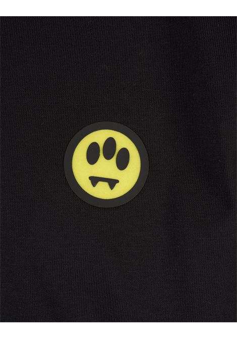 BARROW T-Shirt Nera Con Smile - BARROW