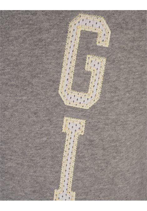 GIVENCHY Bermuda Grigio Chiaro Melange Con Patch Logo - GIVENCHY