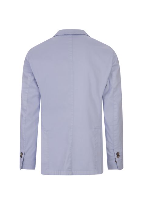 RUSSO CAPRI Blazer In Cotone Oxford Azzurro - RUSSO CAPRI