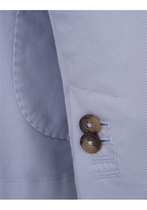 RUSSO CAPRI Blazer In Cotone Oxford Azzurro - RUSSO CAPRI
