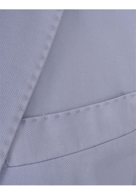 RUSSO CAPRI Blazer In Cotone Oxford Azzurro - RUSSO CAPRI