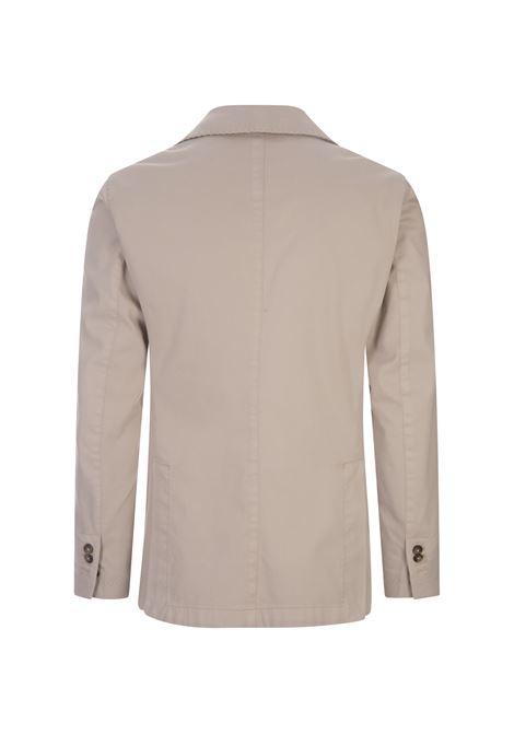 RUSSO CAPRI Blazer In Cotone Oxford Beige - RUSSO CAPRI