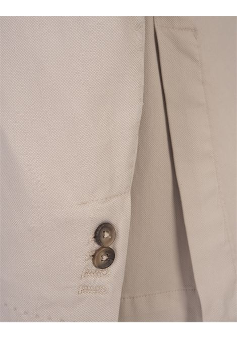 RUSSO CAPRI Blazer In Cotone Oxford Beige - RUSSO CAPRI