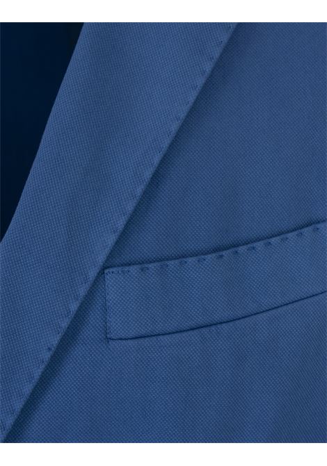 RUSSO CAPRI Blazer In Cotone Oxford Blu Cobalto - RUSSO CAPRI