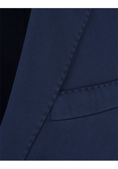 RUSSO CAPRI Blazer In Cotone Oxford Blu Notte - RUSSO CAPRI