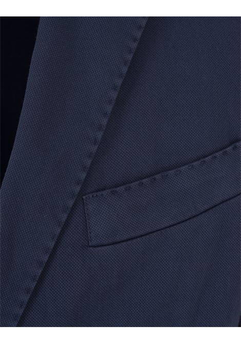RUSSO CAPRI Blazer In Cotone Oxford Blu Scuro - RUSSO CAPRI