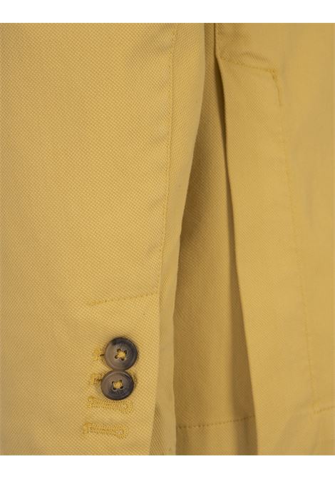 RUSSO CAPRI Blazer In Cotone Oxford Giallo - RUSSO CAPRI