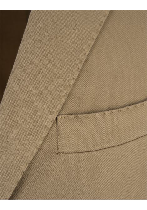 RUSSO CAPRI Blazer In Cotone Oxford Khaki - RUSSO CAPRI