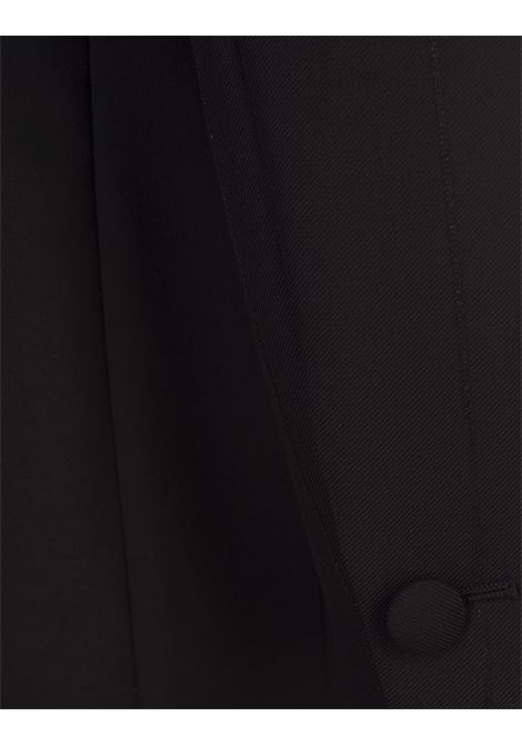 GIVENCHY Blazer In Lana Nera Con Righe In Lurex - GIVENCHY