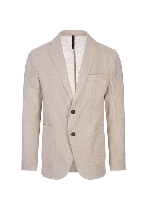 RUSSO CAPRI Blazer Monopetto In Lino Naturale - RUSSO CAPRI