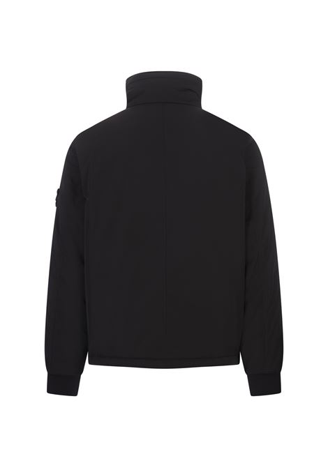 STONE ISLAND Blouson Con Cappuccio In Micro Twill Nero - STONE ISLAND