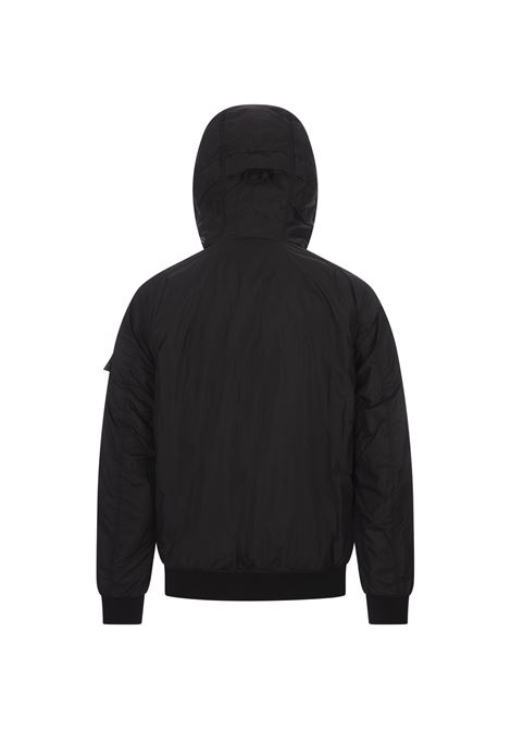 STONE ISLAND Blouson Nero In CRINKLE REPS R-NY - STONE ISLAND