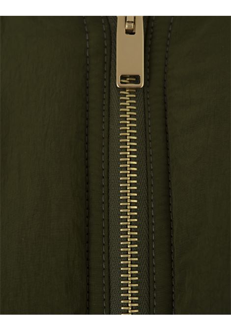 FABIANA FILIPPI Bomber Crop Imbottito Verde Oliva - FABIANA FILIPPI