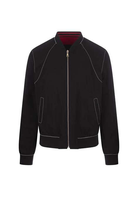 ALEXANDER MCQUEEN Bomber Harness Reversibile In Nero - ALEXANDER MCQUEEN
