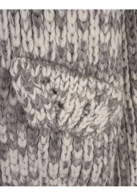 ERMANNO SCERVINO Bomber Monopetto In Lana Melange - ERMANNO SCERVINO