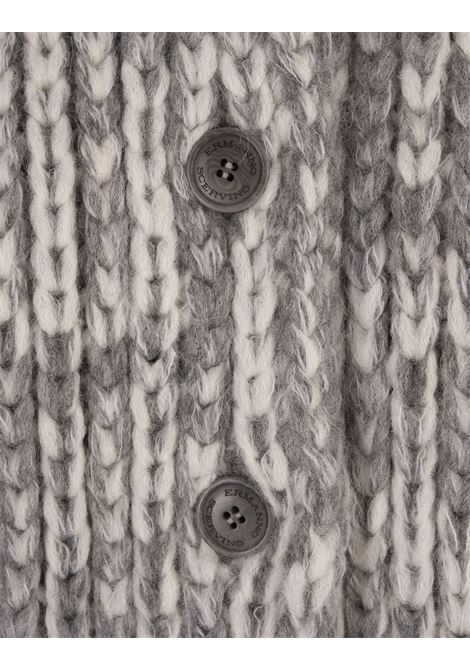 ERMANNO SCERVINO Bomber Monopetto In Lana Melange - ERMANNO SCERVINO