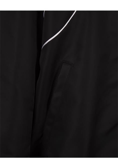 ALEXANDER MCQUEEN Bomber Piping Harness Nero - ALEXANDER MCQUEEN