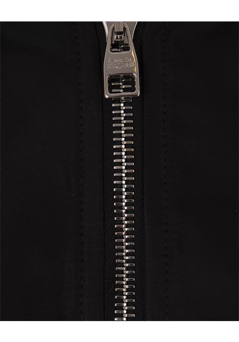 ALEXANDER MCQUEEN Bomber Piping Harness Nero - ALEXANDER MCQUEEN