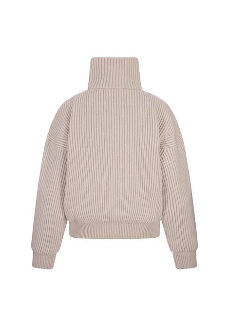 FEDELI Bomber Rikki In Cashmere Imbottito Ghiaccio - FEDELI