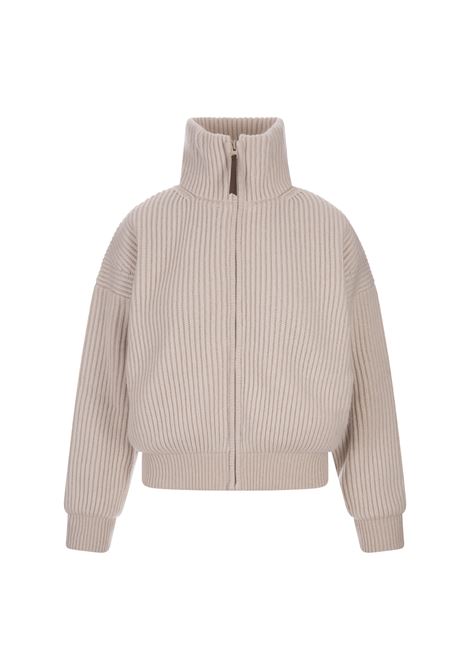 FEDELI Bomber Rikki In Cashmere Imbottito Ghiaccio - FEDELI