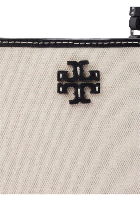 TORY BURCH Borsa A Secchiello McGraw Piccola In Natural Multi - TORY BURCH