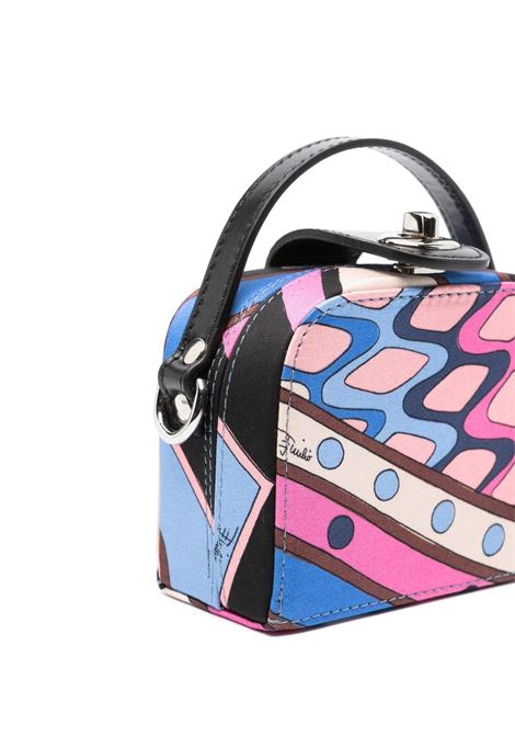 EMILIO PUCCI JUNIOR Borsa A Tracolla Con Stampa Vivara - EMILIO PUCCI JUNIOR