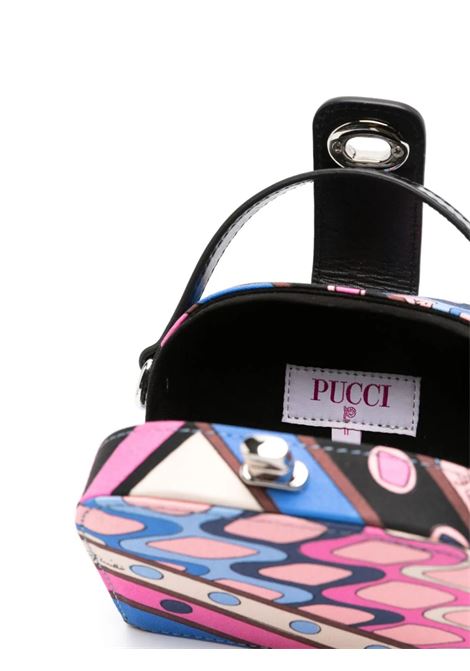 EMILIO PUCCI JUNIOR Borsa A Tracolla Con Stampa Vivara - EMILIO PUCCI JUNIOR