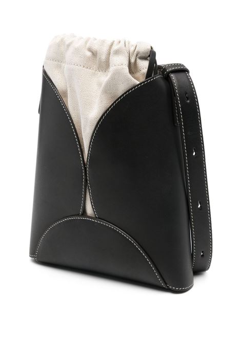 JIL SANDER Borsa A Tracolla Curve Piccola Nera - JIL SANDER