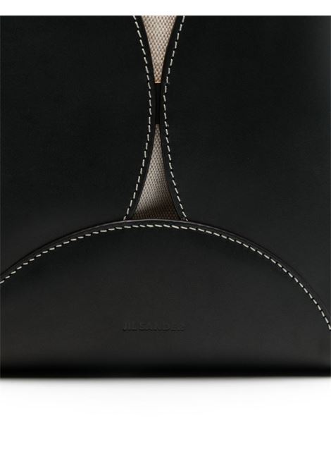 JIL SANDER Borsa A Tracolla Curve Piccola Nera - JIL SANDER