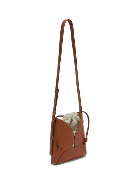 JIL SANDER Borsa A Tracolla Curve Piccola Tan - JIL SANDER