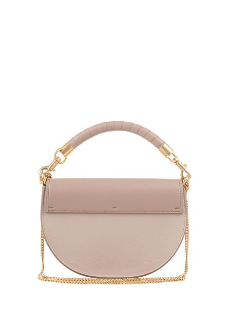 CHLOÉ Borsa Con Patta E Catena Marcie In Woodrose - CHLOÉ