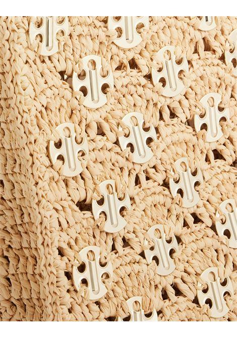 RABANNE Borsa Iconic 1969 In Rafia Naturale Intrecciata - RABANNE