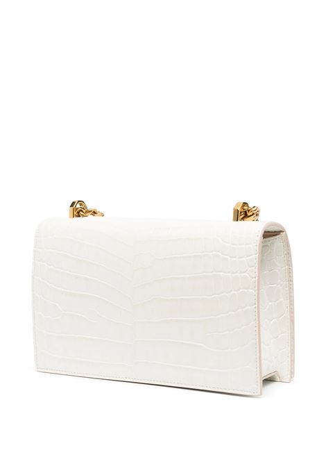 ALEXANDER MCQUEEN Borsa Jewelled Satchel Avorio Scuro E Oro - ALEXANDER MCQUEEN