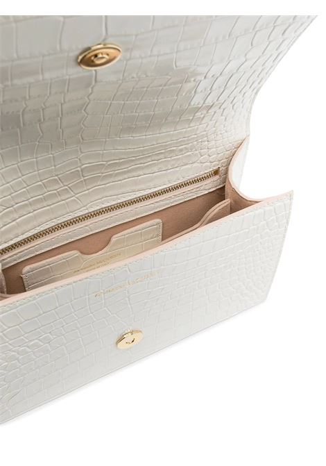 ALEXANDER MCQUEEN Borsa Jewelled Satchel Avorio Scuro E Oro - ALEXANDER MCQUEEN