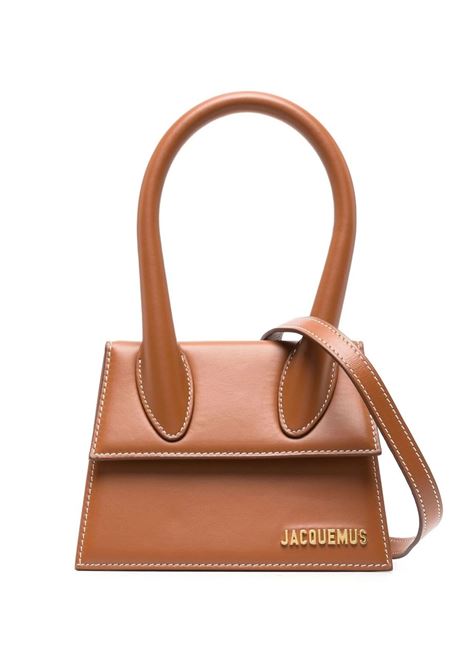 JACQUEMUS Borsa Le Chiquito Moyen Light Brown - JACQUEMUS