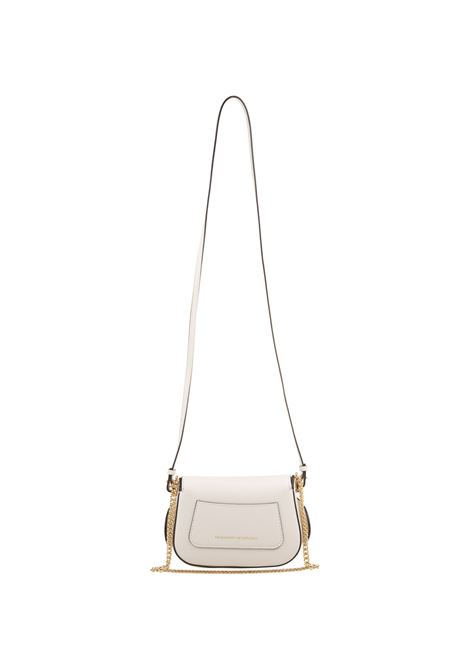ERMANNO SCERVINO Borsa Mini Audrey In Pelle Liscia Bianca - ERMANNO SCERVINO