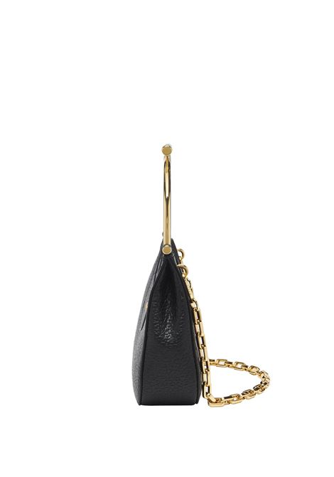 ALEXANDER MCQUEEN Borsa Mini Cross-Bar In Nero/Oro - ALEXANDER MCQUEEN