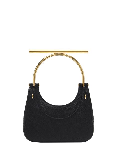ALEXANDER MCQUEEN Borsa Mini Cross-Bar In Nero/Oro - ALEXANDER MCQUEEN