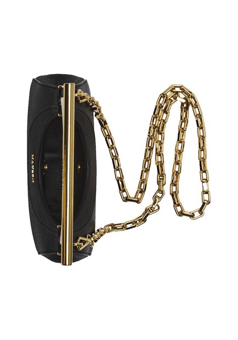 ALEXANDER MCQUEEN Borsa Mini Cross-Bar In Nero/Oro - ALEXANDER MCQUEEN