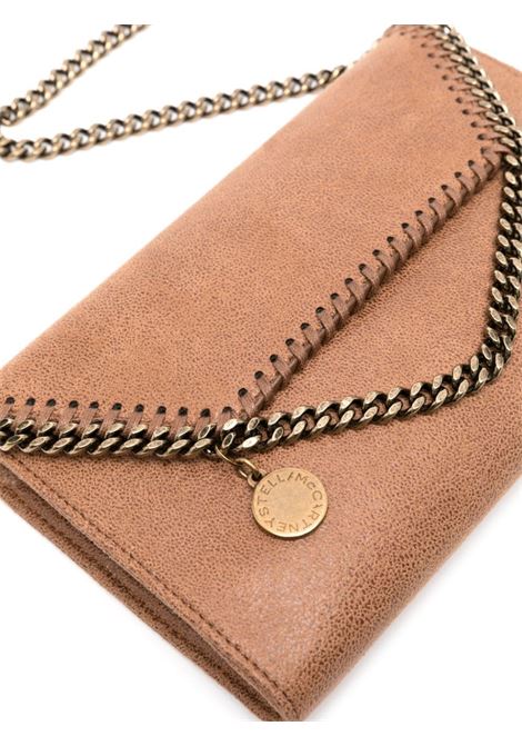 STELLA MCCARTNEY Borsa Mini Falabella Marrone Pecan E Oro - STELLA MCCARTNEY