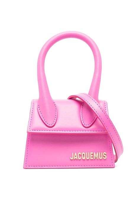 JACQUEMUS Borsa Mini Le Chiquito Neon Pink - JACQUEMUS
