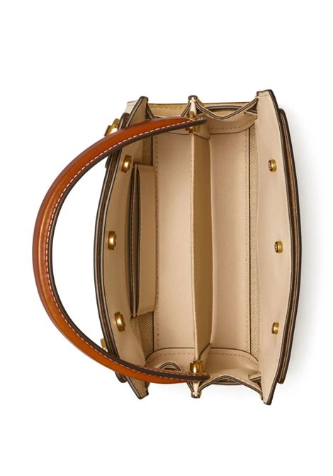 TORY BURCH Borsa Petite Double Lee Radziwill In New Cream - TORY BURCH