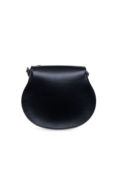 CHLOÉ Borsa Saddle Piccola Marcie In Lino E Pelle - CHLOÉ