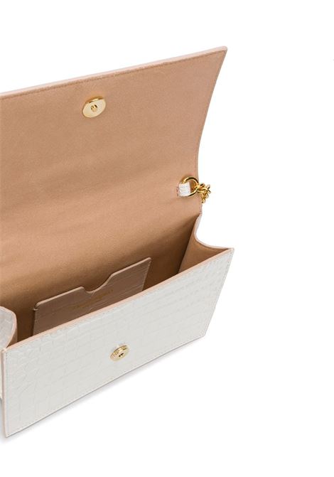 ALEXANDER MCQUEEN Borsa Skull Piccola Avorio Scuro E Oro - ALEXANDER MCQUEEN