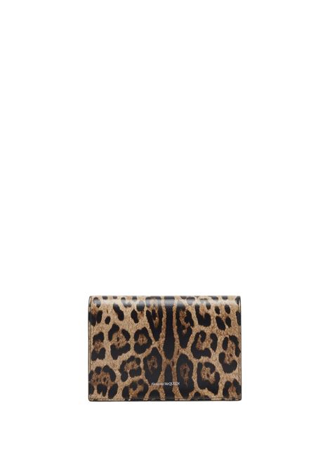 ALEXANDER MCQUEEN Borsa Skull Piccola Con Stampa Leopardo - ALEXANDER MCQUEEN
