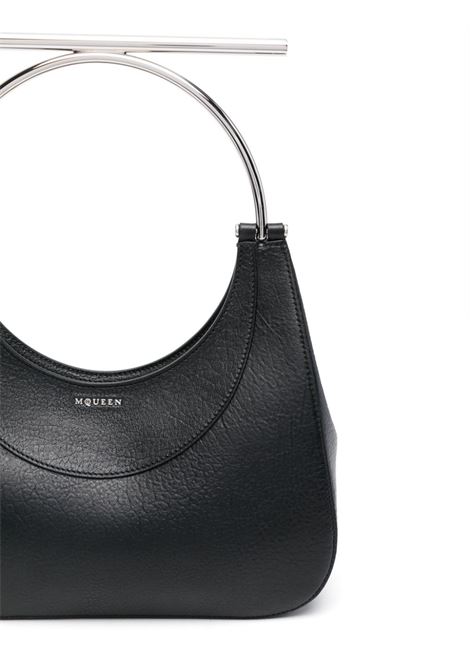 ALEXANDER MCQUEEN Borsa T-Bar Nera - ALEXANDER MCQUEEN