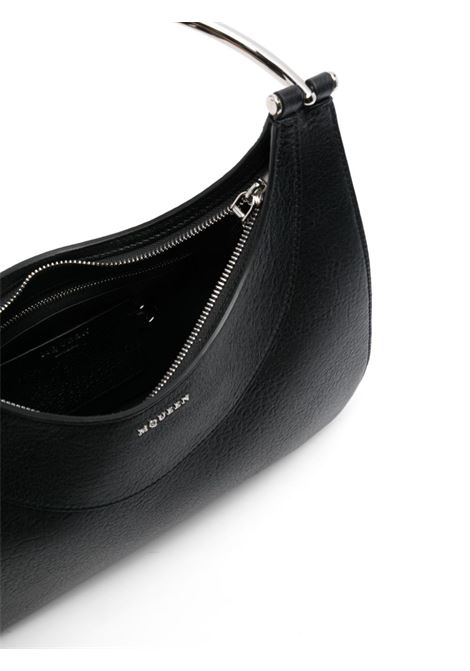 ALEXANDER MCQUEEN Borsa T-Bar Nera - ALEXANDER MCQUEEN